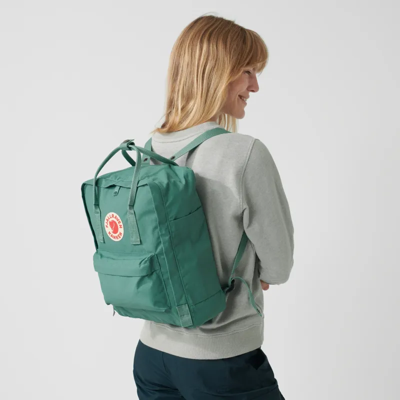 Fjallraven Kanken Backpack in Black Oak-3