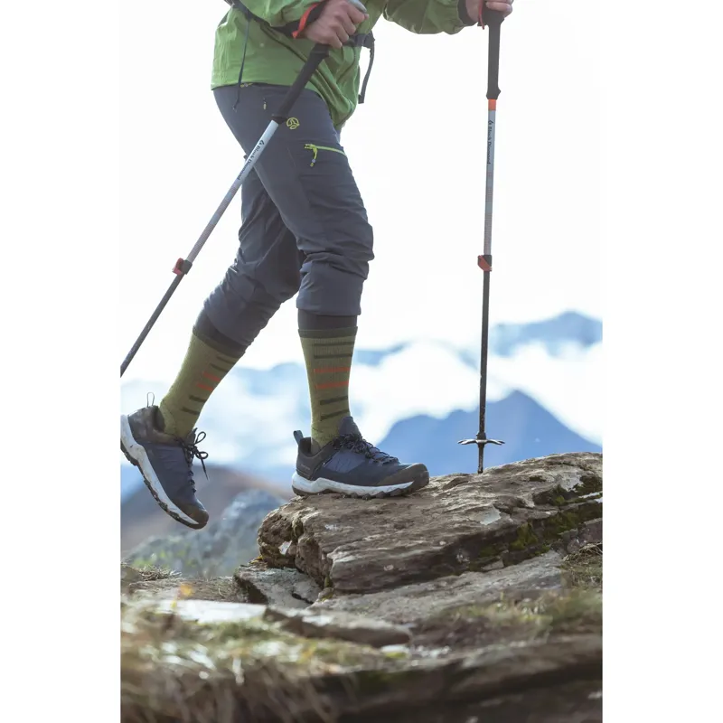 Lorpen PRO Trek Midweight Crew Socks in Cardamon Seed-3