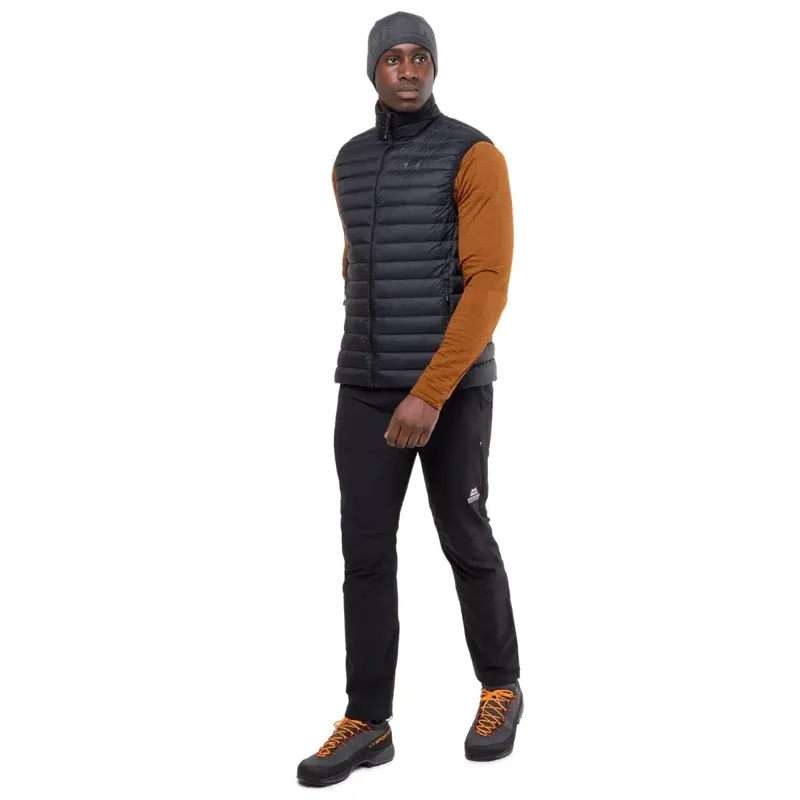 Mountain Equipment Earthrise Mens Vest in Black-Black-3