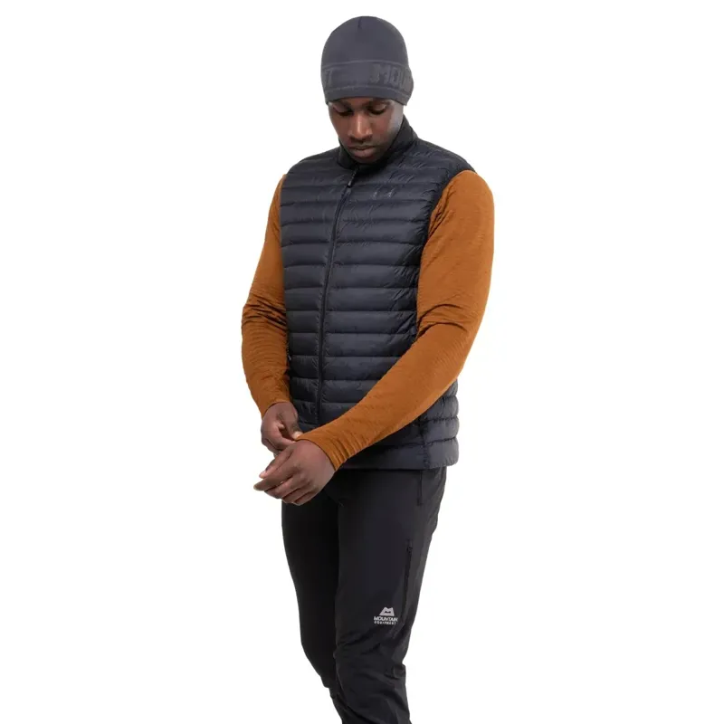 Mountain Equipment Earthrise Mens Vest in Black-Black-6