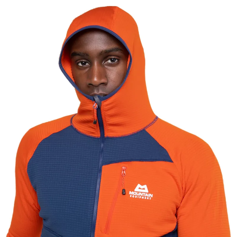 Mountain Equipment Eclipse Hooded Men's Jacket in Medieval/Cardinal-6