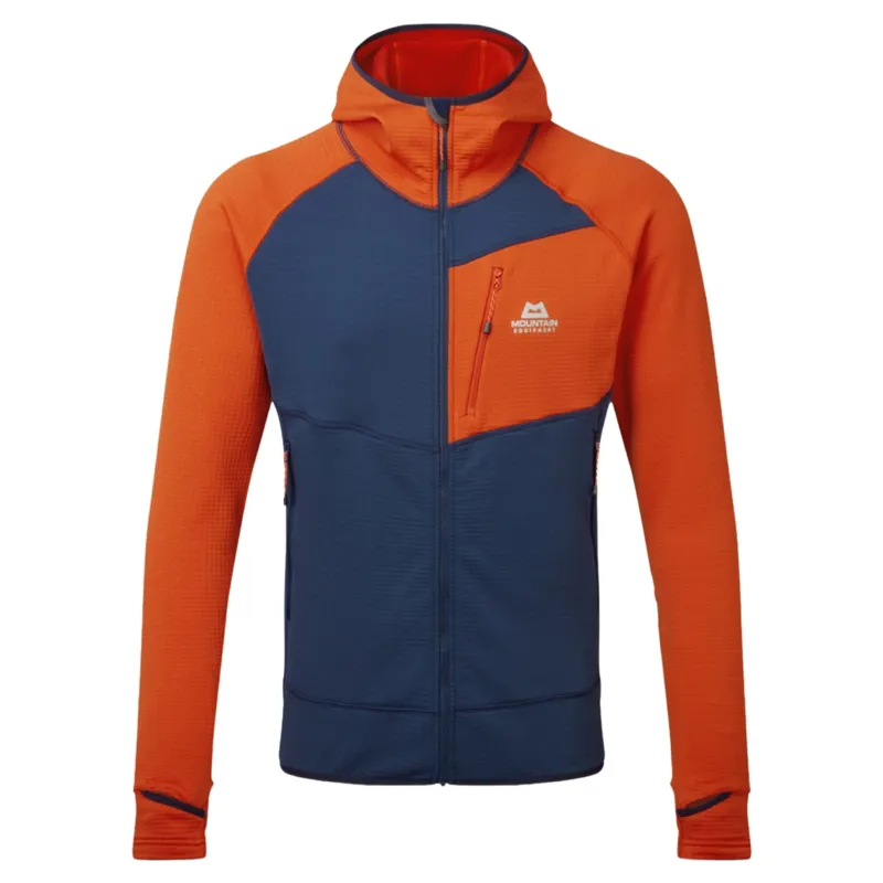 Mountain Equipment Eclipse Hooded Men's Jacket in Medieval/Cardinal