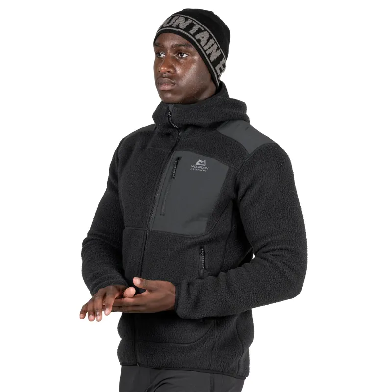 Mountain Equipment Highpile Hooded Men's Jacket in Black-4