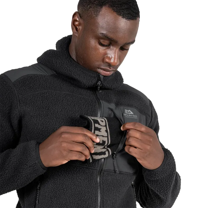 Mountain Equipment Highpile Hooded Men's Jacket in Black-5