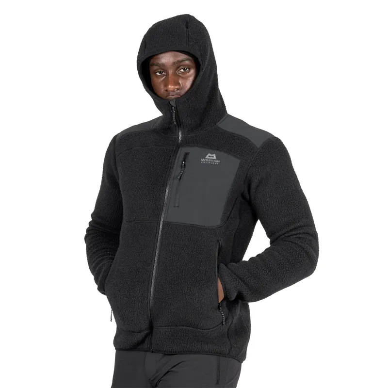 Mountain Equipment Highpile Hooded Men's Jacket in Black-3