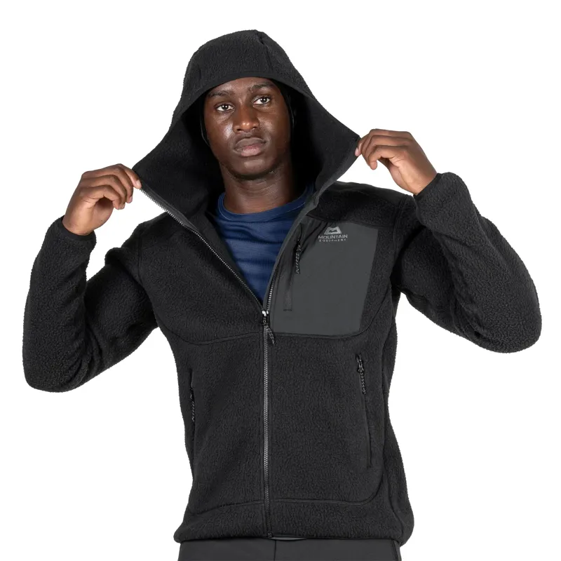 Mountain Equipment Highpile Hooded Men's Jacket in Black-2