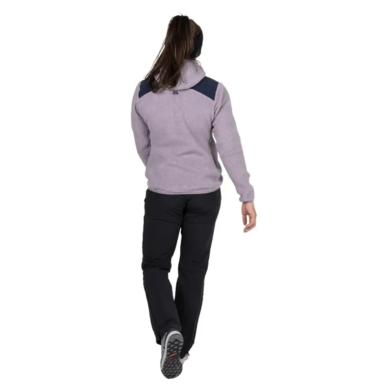 Mountain Equipment Highpile Hooded Women's Fleece Jacket in Allium-Cosmos-8