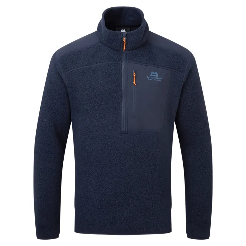 Mountain Equipment Highpile Men's Fleece Zip T in Cosmos