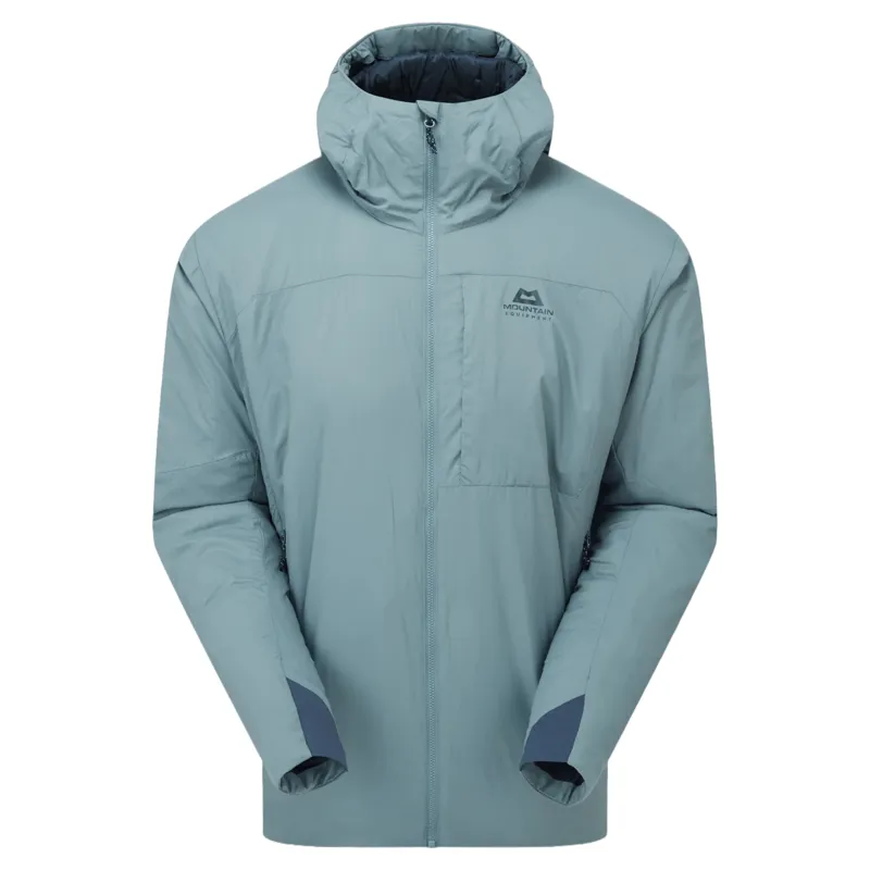 Mountain Equipment Intra Light Hooded Mens Jacket in Goblin Blue