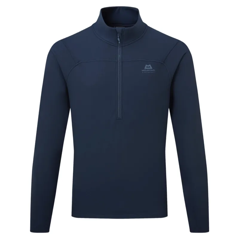 Mountain Equipment Jorasses Lite Mens Zip T Fleece in Cosmos