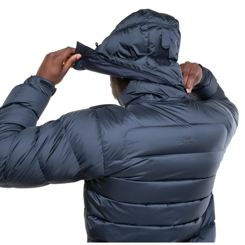 Mountain Equipment Lightline Men's Jacket in Blue Nights-Cosmos Lining-11