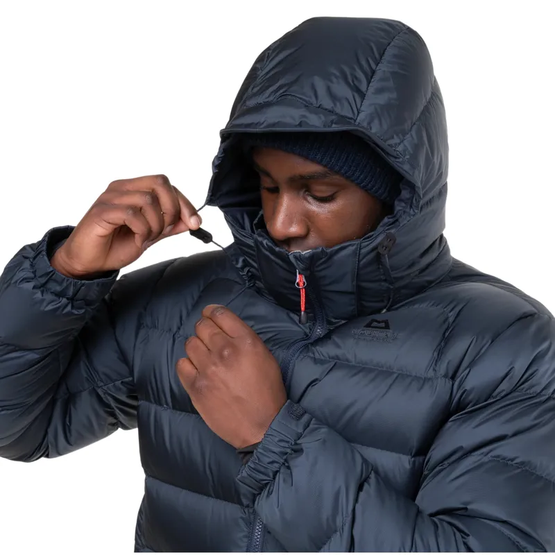 Mountain Equipment Lightline Men's Jacket in Blue Nights-Cosmos Lining-8