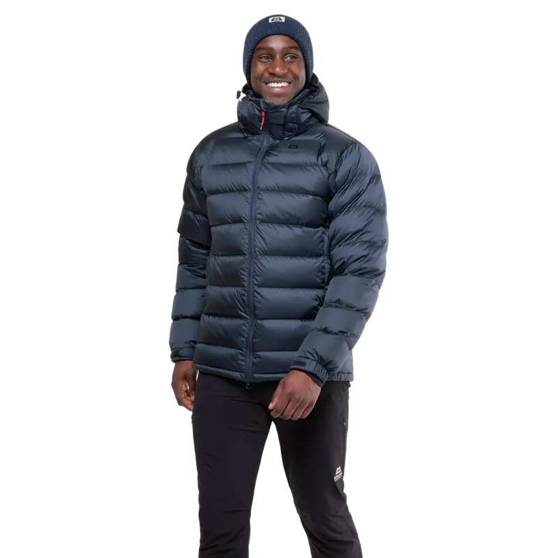 Mountain Equipment Lightline Men's Jacket in Blue Nights-Cosmos Lining-1