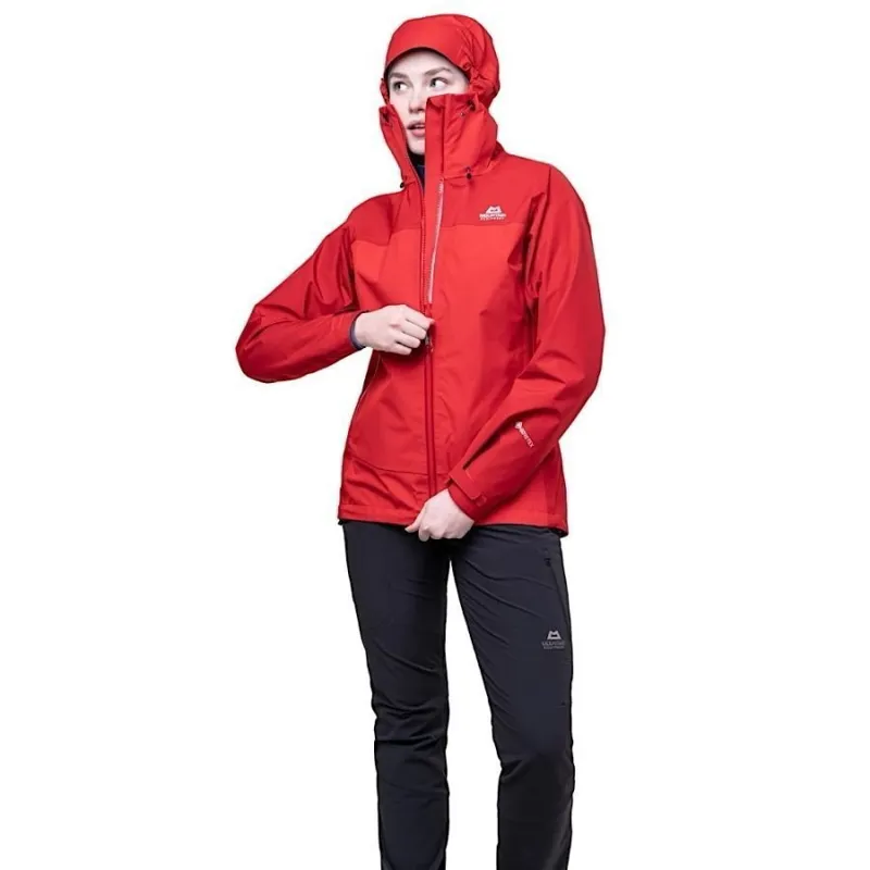 Mountain Equipment Saltoro Women's GORE-TEX Jacket in ImperialRed/Crimson-6