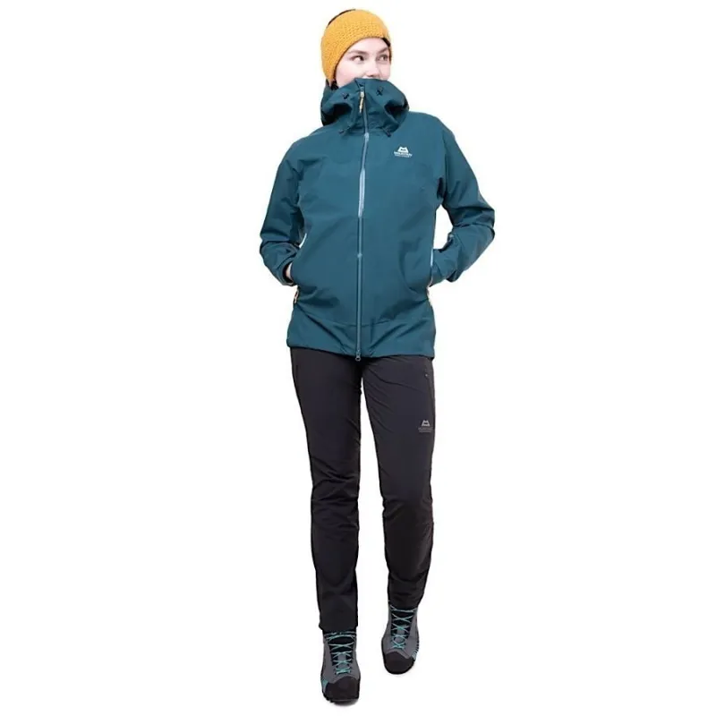 Mountain Equipment Saltoro Women's GORE-TEX Jacket in Majolica Blue-4