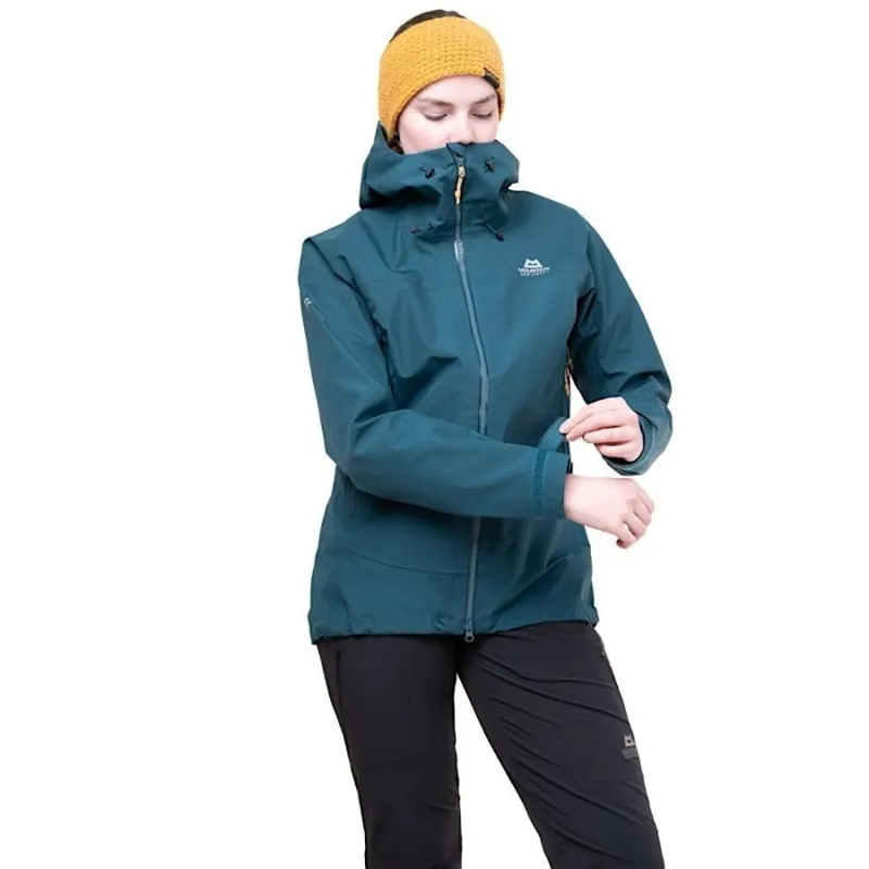 Mountain Equipment Saltoro Women's GORE-TEX Jacket in Majolica Blue-3