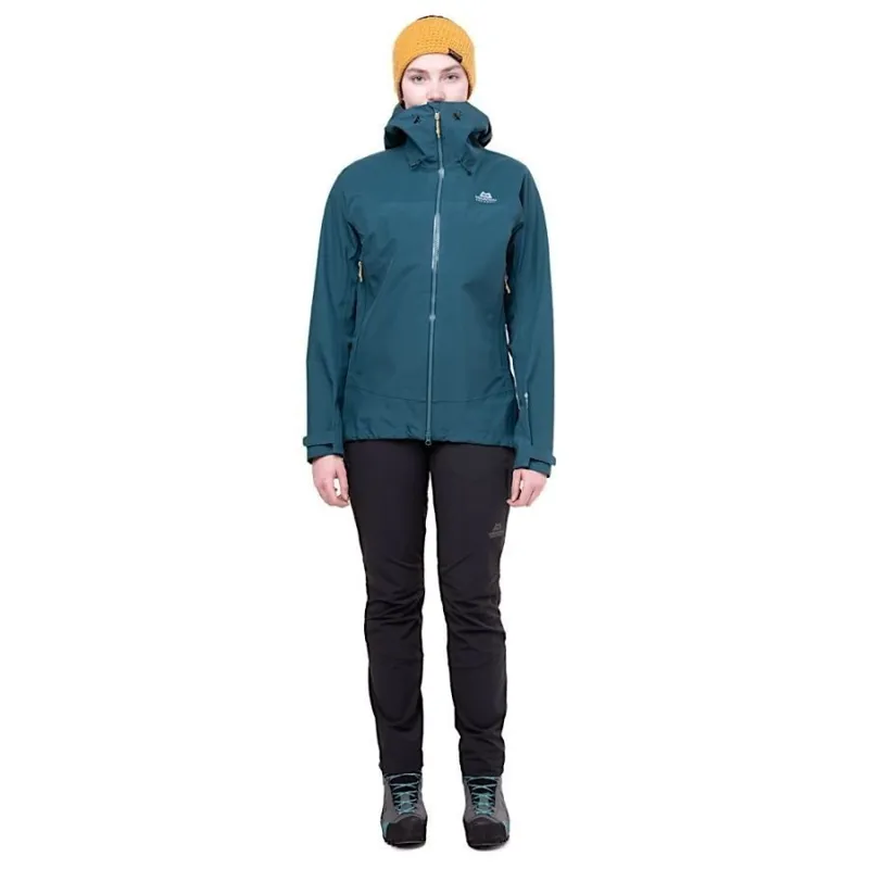 Mountain Equipment Saltoro Women's GORE-TEX Jacket in Majolica Blue-1