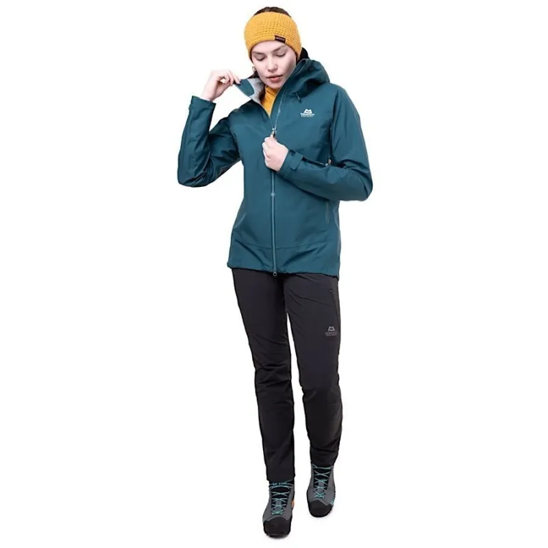 Mountain Equipment Saltoro Women's GORE-TEX Jacket in Majolica Blue-5