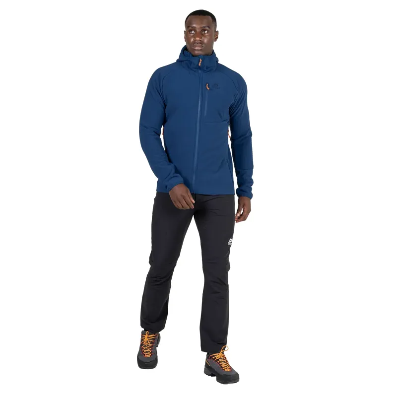 Mountain Equipment Shroud Hooded Men's Fleece Jacket in Phantom-5