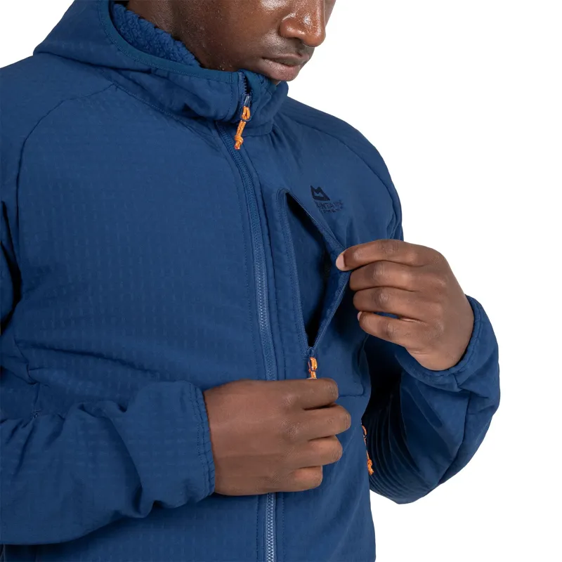 Mountain Equipment Shroud Hooded Men's Fleece Jacket in Phantom-8