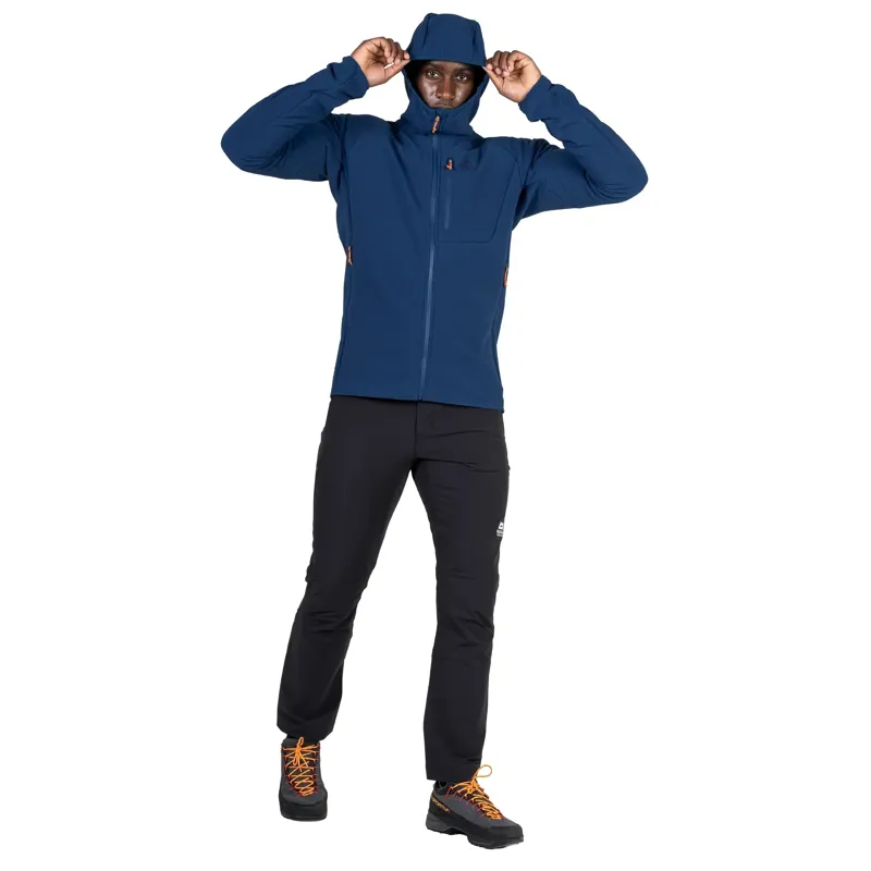 Mountain Equipment Shroud Hooded Men's Fleece Jacket in Phantom-3