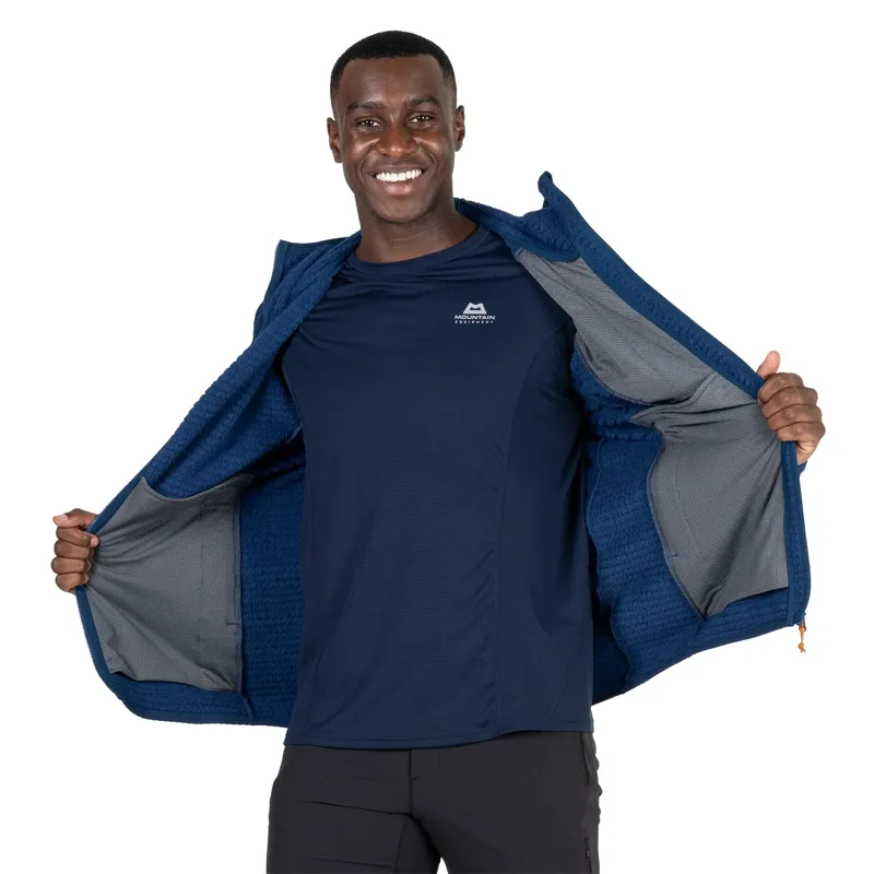 Mountain Equipment Shroud Hooded Men's Fleece Jacket in Phantom-6