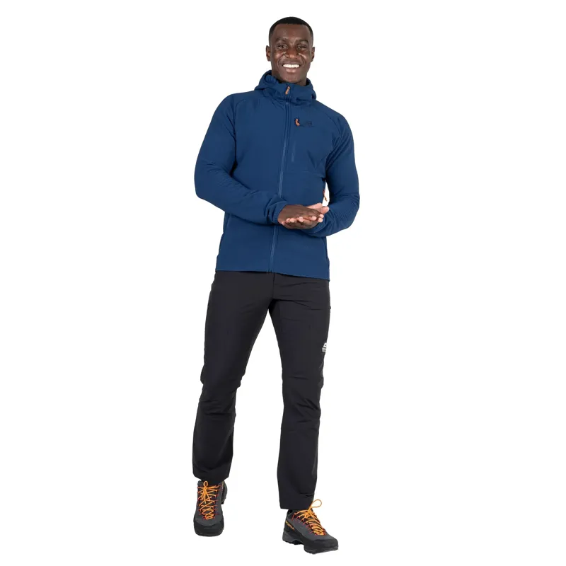 Mountain Equipment Shroud Hooded Men's Fleece Jacket in Phantom-2