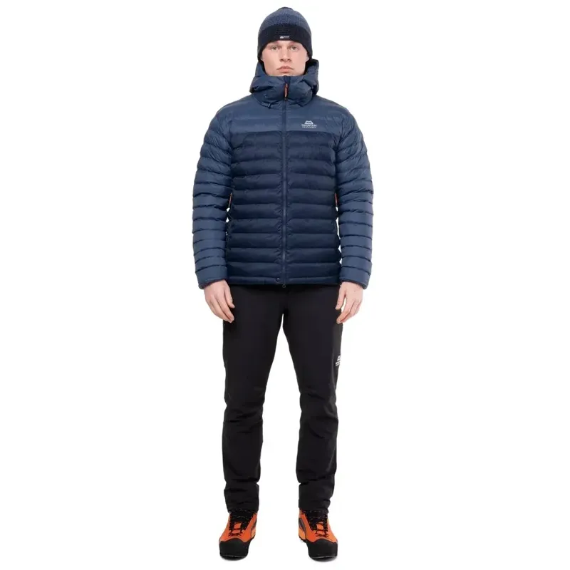 Mountain Equipment Superflux Hooded Men's Jacket in Cosmos/Dusk-7