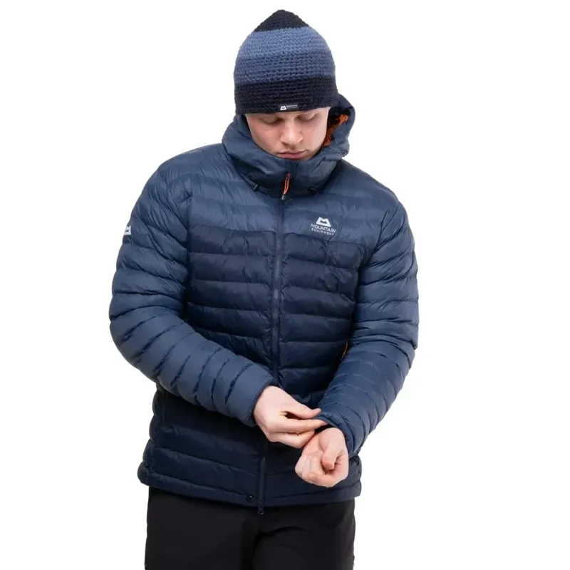 Mountain Equipment Superflux Hooded Men's Jacket in Cosmos/Dusk-1