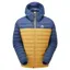 Mountain Equipment Superflux Hooded Men's Jacket in Mustard/Dusk