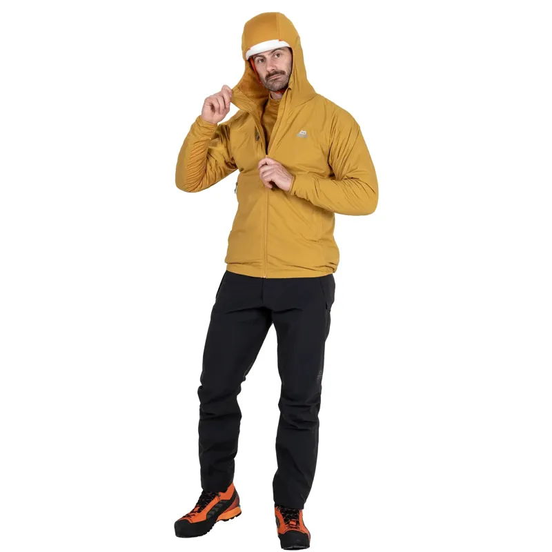 Mountain Equipment Switch Pro Mens Jacket in Mustard-8