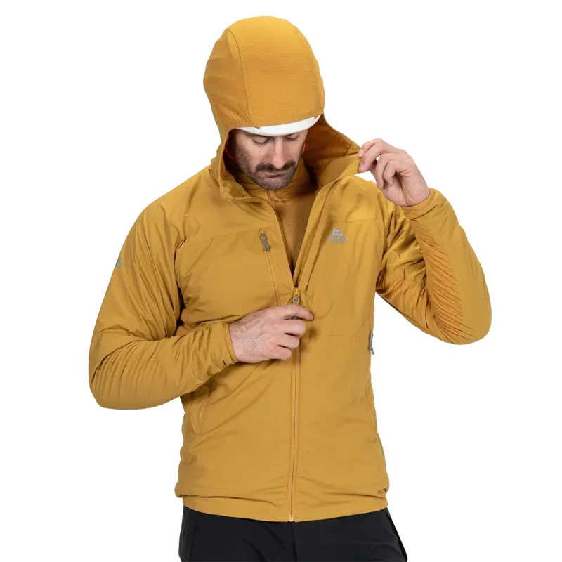 Mountain Equipment Switch Pro Mens Jacket in Mustard-7