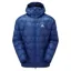 Mountain Equipment Xenith Hooded Men's Down Jacket in Admiral Blue