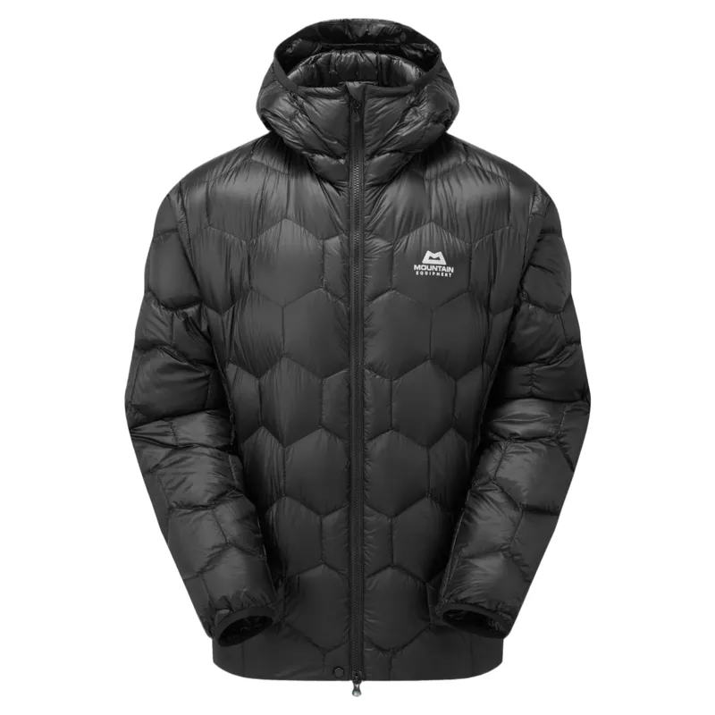 Mountain Equipment Xenith Hooded Men's Down Jacket in Black