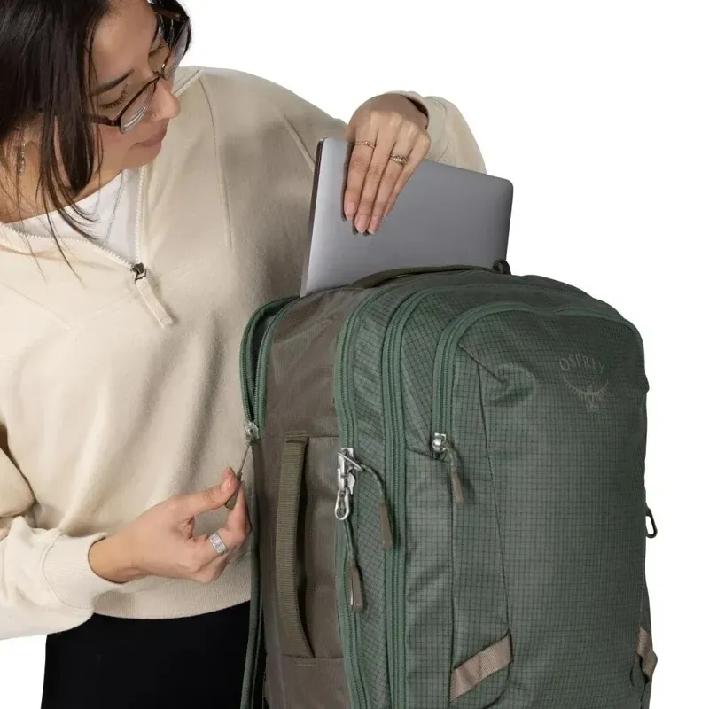 Osprey Transporter Expandable Travel Pack 26+6 in Blue Flame-6