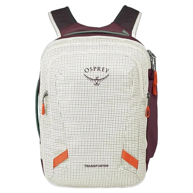 Osprey Transporter Expandable Travel Pack 26+6 in Mystery White