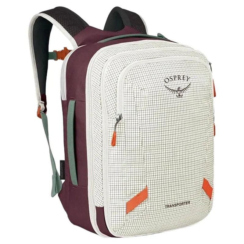 Osprey Transporter Expandable Travel Pack 26+6 in Mystery White-1