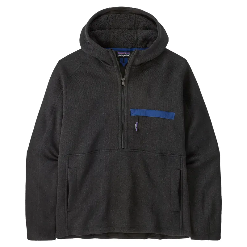 Patagonia Better Sweater Men's 1/2 Zip Pullover in Black
