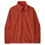Patagonia Better Sweater Men's 1/4-Zip Fleece in Coal Orange