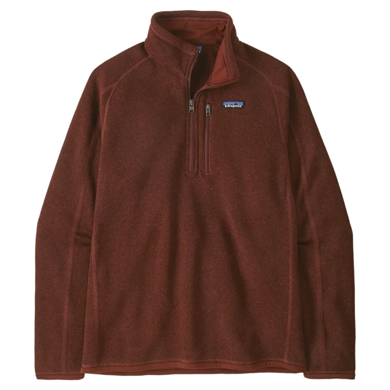Patagonia Better Sweater Men's 1/4-Zip Fleece in Dried Vanilla