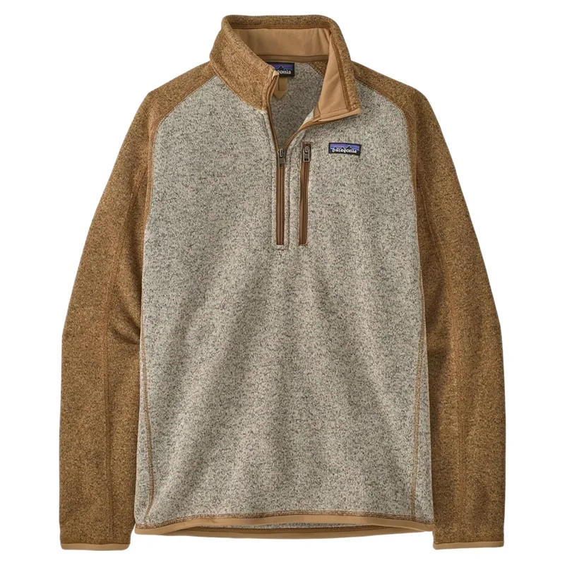 Patagonia Better Sweater Men's 1/4-Zip Fleece in Nautilus Tan