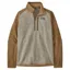 Patagonia Better Sweater Men's 1/4-Zip Fleece in Nautilus Tan