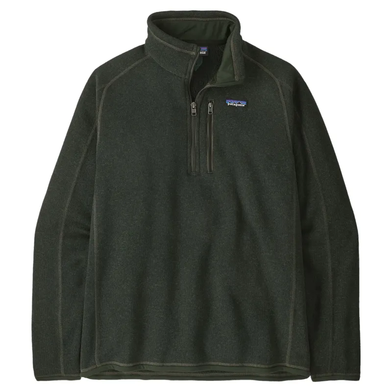 Patagonia Better Sweater Men's 1/4-Zip Fleece in Old Growth Green
