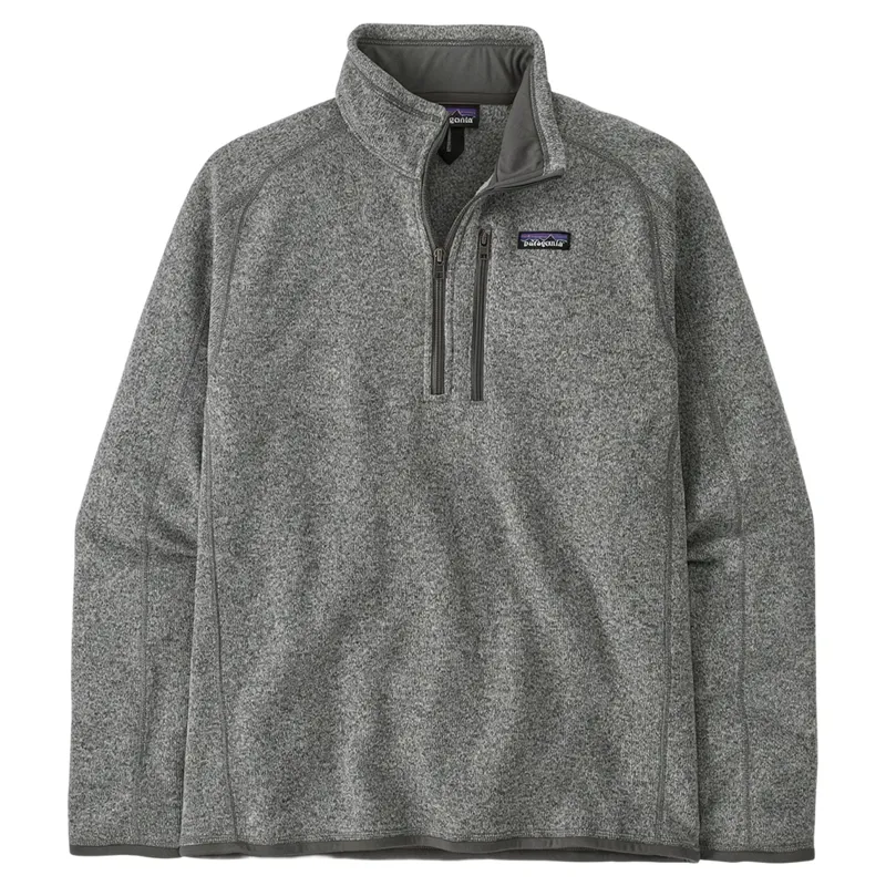 Patagonia Better Sweater Men's 1/4-Zip Fleece in Stonewash