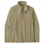 Patagonia Better Sweater Men's 1/4-Zip Fleece in Weathered Stone Rib Knit