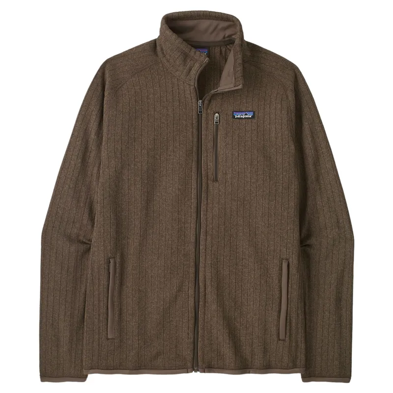 Patagonia Better Sweater Men's Fleece Jacket in Marlow Brown Rib Knit