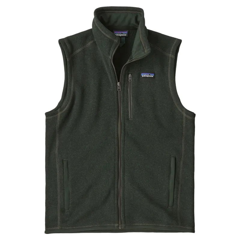 Patagonia Better Sweater Men's Fleece Vest in Old Growth Green