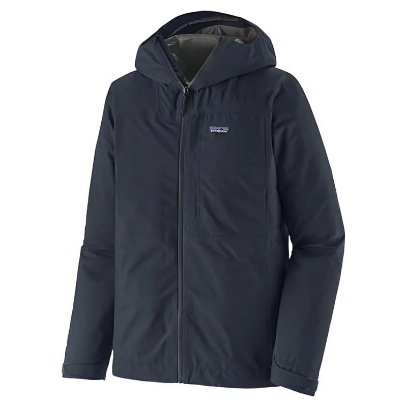 Patagonia Boulder Fork Men's Waterproof Jacket in Smolder Blue