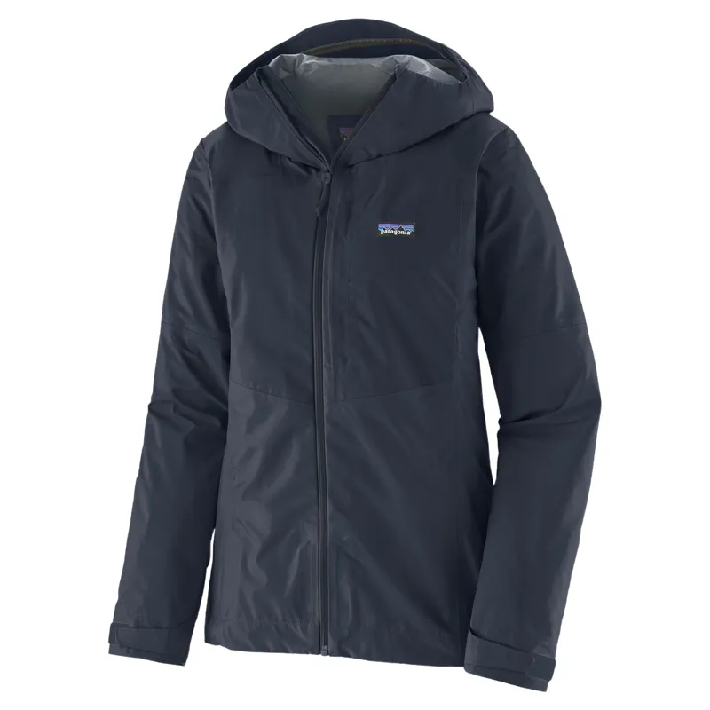 Patagonia Boulder Fork Women's Waterproof Jacket in Smolder Blue