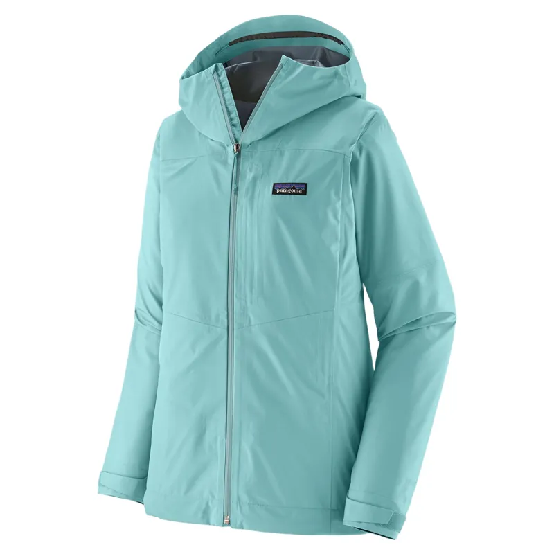 Patagonia Boulder Fork Women's Waterproof Jacket in Snowmelt Blue